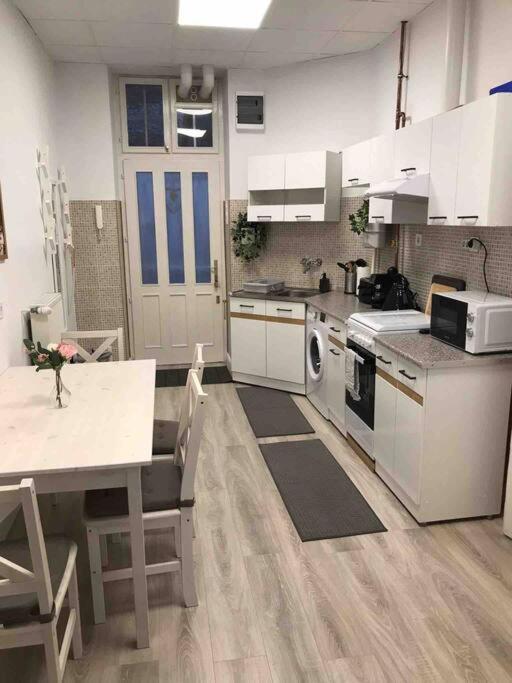 Perfect Location,Newly Decorated Modern, Large Place 60 M2, Really Quiet So You Can Have A Good Night Sleep, Ac, Netflix, Smart Tv, High-Speed Internet, World Famous New York Cafe Only 10 Minutes Walk 布达佩斯 外观 照片